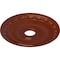 Ekena Millwork Jackson Ceiling Medallion (Fits Canopies up to 5 1/8"), 20"OD x 3 5/8"ID x 1"P, Firebrick CM20JAFIF - alternate 2